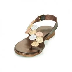 Chaussures Femme Sandales et Nu-pieds IgI&CO CROPPA Marron -Sandales Soldes Boutique 18918539 500 C