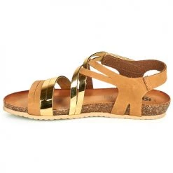 Chaussures Femme Sandales et Nu-pieds IgI&CO DREZZINA Cognac / Doré -Sandales Soldes Boutique 18918540 500 D