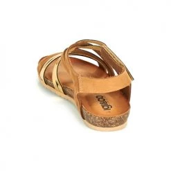 Chaussures Femme Sandales et Nu-pieds IgI&CO DREZZINA Cognac / Doré -Sandales Soldes Boutique 18918540 500 E