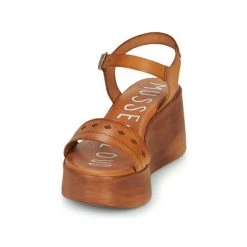 Chaussures Femme Sandales et Nu-pieds Musse & Cloud MILI Cognac -Sandales Soldes Boutique 18918823 500 C