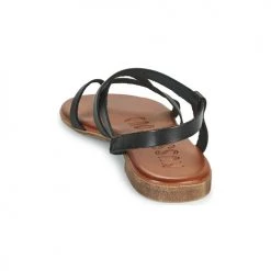 Chaussures Femme Sandales et Nu-pieds Musse & Cloud ESTELA Noir -Sandales Soldes Boutique 18918828 500 E