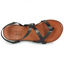 Chaussures Femme Sandales et Nu-pieds Musse & Cloud ESTELA Noir -Sandales Soldes Boutique 18918828 500 F