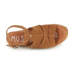 Chaussures Femme Sandales et Nu-pieds Musse & Cloud FOXY Cognac -Sandales Soldes Boutique 18918837 500 F