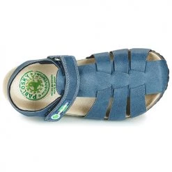 Chaussures Garçon Sandales et Nu-pieds Pablosky DAMMI Bleu -Sandales Soldes Boutique 18919174 500 F