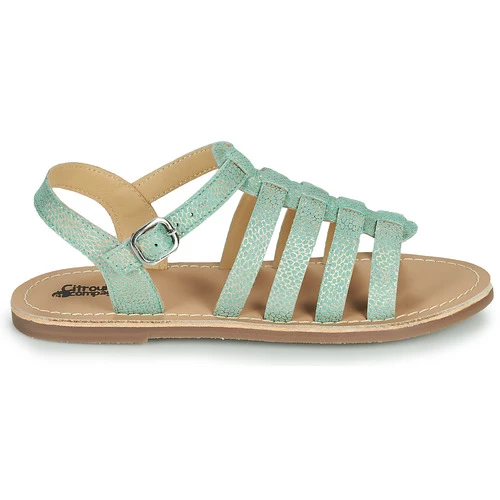 Chaussures Fille Sandales et Nu-pieds Citrouille et Compagnie MAYANA Turquoise 2 Chaussures Fille Sandales et Nu-pieds Citrouille et Compagnie MAYANA Turquoise – Image 2