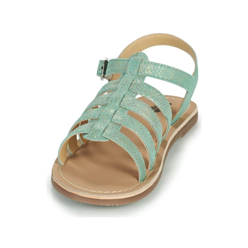Chaussures Fille Sandales et Nu-pieds Citrouille et Compagnie MAYANA Turquoise 3 Chaussures Fille Sandales et Nu-pieds Citrouille et Compagnie MAYANA Turquoise – Image 3