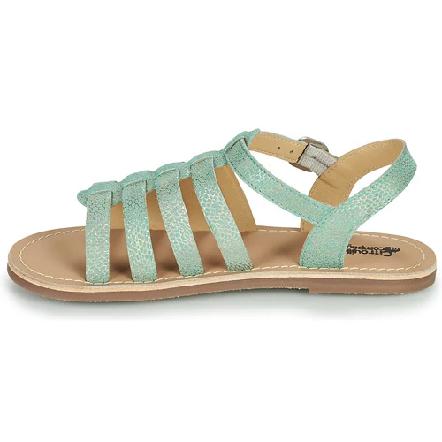 Chaussures Fille Sandales et Nu-pieds Citrouille et Compagnie MAYANA Turquoise 4 Chaussures Fille Sandales et Nu-pieds Citrouille et Compagnie MAYANA Turquoise – Image 4