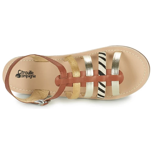 Chaussures Fille Sandales et Nu-pieds Citrouille et Compagnie MAYANA Tan 6 Chaussures Fille Sandales et Nu-pieds Citrouille et Compagnie MAYANA Tan – Image 6