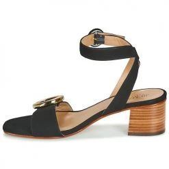 Chaussures Femme Sandales et Nu-pieds JB Martin OLAK Noir -Sandales Soldes Boutique 18931746 500 D