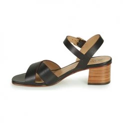 Chaussures Femme Sandales et Nu-pieds JB Martin OXIA Noir -Sandales Soldes Boutique 18931759 500 D