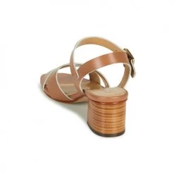 Chaussures Femme Sandales et Nu-pieds JB Martin OXIA Marron -Sandales Soldes Boutique 18931760 500 E