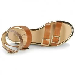 Chaussures Femme Sandales et Nu-pieds JB Martin 1GAPI Marron -Sandales Soldes Boutique 18933202 500 F