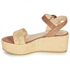 Chaussures Femme Sandales et Nu-pieds JB Martin 1CORSO Marron -Sandales Soldes Boutique 18940104 500 D