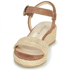 Chaussures Femme Sandales et Nu-pieds JB Martin 1JADENA Marron -Sandales Soldes Boutique 18940268 500 C