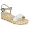 Chaussures Femme Sandales et Nu-pieds JB Martin 1JADENA Blanc