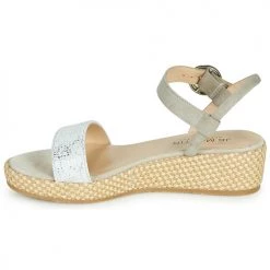 Chaussures Femme Sandales et Nu-pieds JB Martin 1JADENA Blanc -Sandales Soldes Boutique 18940269 500 D