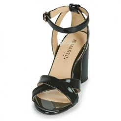 Chaussures Femme Sandales et Nu-pieds JB Martin KIMOE Noir -Sandales Soldes Boutique 18940618 500 C