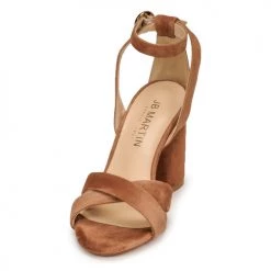 Chaussures Femme Sandales et Nu-pieds JB Martin KIMOE Marron -Sandales Soldes Boutique 18940619 500 C