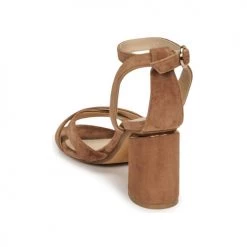 Chaussures Femme Sandales et Nu-pieds JB Martin KIMOE Marron -Sandales Soldes Boutique 18940619 500 E