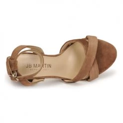 Chaussures Femme Sandales et Nu-pieds JB Martin KIMOE Marron -Sandales Soldes Boutique 18940619 500 F