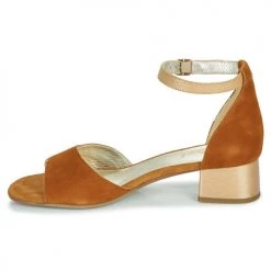 Chaussures Femme Sandales et Nu-pieds Sweet CHINOS Camel -Sandales Soldes Boutique 18940876 500 D