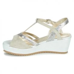Chaussures Femme Sandales et Nu-pieds Sweet ESNOU Blanc -Sandales Soldes Boutique 18940881 500 D