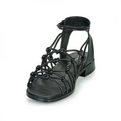 Chaussures Femme Sandales et Nu-pieds The Divine Factory LS1793H Noir -Sandales Soldes Boutique 18941121 500 C