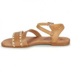 Chaussures Femme Sandales et Nu-pieds The Divine Factory TX4339 Camel -Sandales Soldes Boutique 18941126 500 D