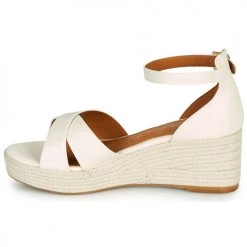 Chaussures Femme Sandales et Nu-pieds The Divine Factory QL4346 Crème -Sandales Soldes Boutique 18941133 500 D