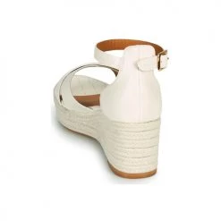 Chaussures Femme Sandales et Nu-pieds The Divine Factory QL4346 Crème -Sandales Soldes Boutique 18941133 500 E