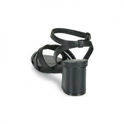 Chaussures Femme Sandales et Nu-pieds The Divine Factory LS2115 Noir -Sandales Soldes Boutique 18941134 500 E