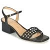 Chaussures Femme Sandales et Nu-pieds Unisa KEMPIS Noir