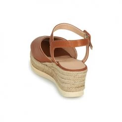 Chaussures Femme Sandales et Nu-pieds Unisa CEINOS Camel -Sandales Soldes Boutique 18944814 500 E