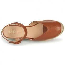 Chaussures Femme Sandales et Nu-pieds Unisa CEINOS Camel -Sandales Soldes Boutique 18944814 500 F