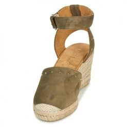 Chaussures Femme Sandales et Nu-pieds Unisa CLIVERS Kaki -Sandales Soldes Boutique 18944819 500 C