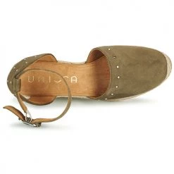 Chaussures Femme Sandales et Nu-pieds Unisa CLIVERS Kaki -Sandales Soldes Boutique 18944819 500 F