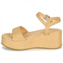 Chaussures Femme Sandales et Nu-pieds Unisa LAIKI Beige -Sandales Soldes Boutique 18944831 500 D