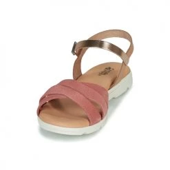 Chaussures Fille Sandales et Nu-pieds Citrouille et Compagnie OBILOU Rose -Sandales Soldes Boutique 18944932 500 C