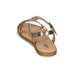 Chaussures Fille Sandales et Nu-pieds Citrouille et Compagnie OBIS Marron -Sandales Soldes Boutique 18944935 500 E