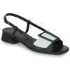 Chaussures Femme Sandales et Nu-pieds Fericelli PANILA Noir / blanc