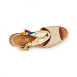 Chaussures Femme Sandales et Nu-pieds Fericelli SERRAJE Beige -Sandales Soldes Boutique 18946103 500 F