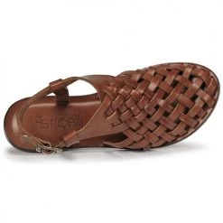 Chaussures Femme Sandales et Nu-pieds Fericelli ONUOVO Camel -Sandales Soldes Boutique 18946114 500 F