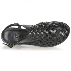 Chaussures Femme Sandales et Nu-pieds Fericelli ONUOVO Noir -Sandales Soldes Boutique 18946115 500 F