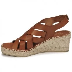 Chaussures Femme Sandales et Nu-pieds Fericelli ODALUMY Camel -Sandales Soldes Boutique 18946116 500 D