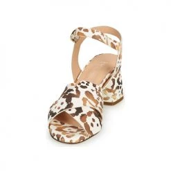 Chaussures Femme Sandales et Nu-pieds Fericelli ONAPA Beige / doré -Sandales Soldes Boutique 18946122 500 C