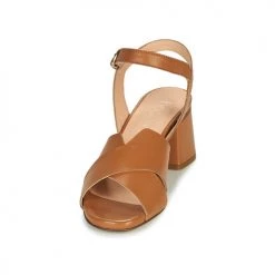 Chaussures Femme Sandales et Nu-pieds Fericelli ONAPA Camel -Sandales Soldes Boutique 18946123 500 C