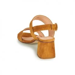 Chaussures Femme Sandales et Nu-pieds Fericelli MARRAK Camel -Sandales Soldes Boutique 18946125 500 E