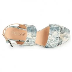 Chaussures Femme Sandales et Nu-pieds Fericelli MARRAK Bleu -Sandales Soldes Boutique 18946128 500 F