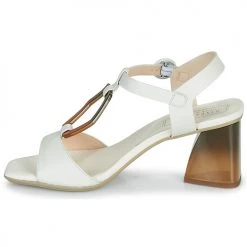 Chaussures Femme Sandales et Nu-pieds Hispanitas SANDY Blanc -Sandales Soldes Boutique 18953074 500 D