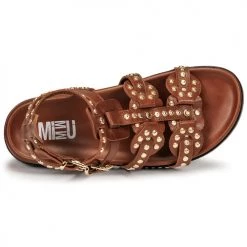 Chaussures Femme Sandales et Nu-pieds Mimmu VITELLO-CUOIO Marron -Sandales Soldes Boutique 18968943 500 F